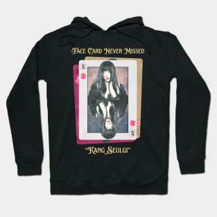 Kang Seulgi Face Card Red Velvet Hoodie